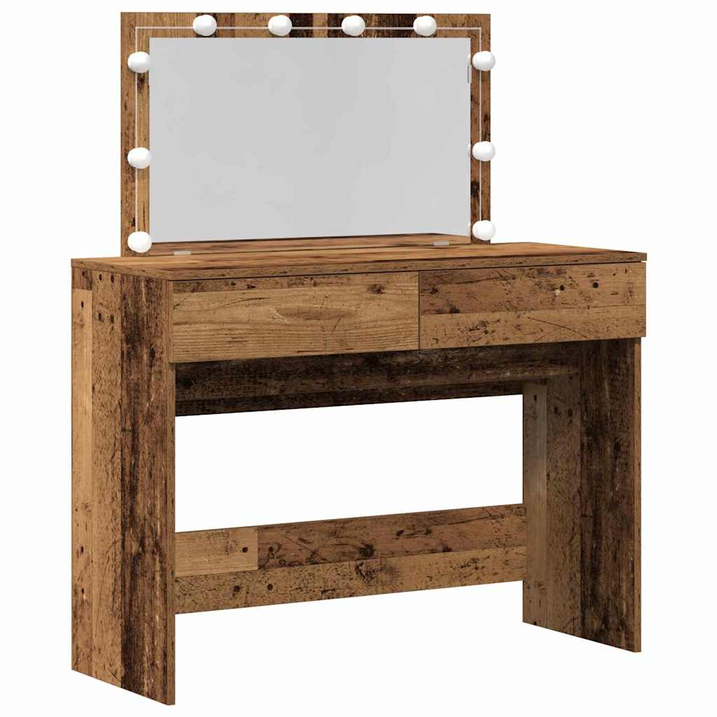 Plafondtafel met lade Oudhout 100 x 40 x 120 cm Bewerkt hout is nu te koop bij PeponiXL, paradijselijk wonen!
