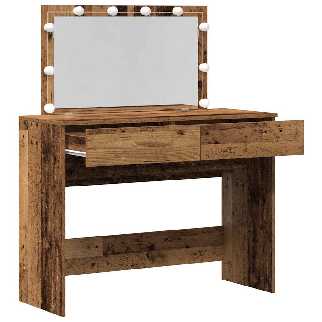 Plafondtafel met lade Oudhout 100 x 40 x 120 cm Bewerkt hout is nu te koop bij PeponiXL, paradijselijk wonen!