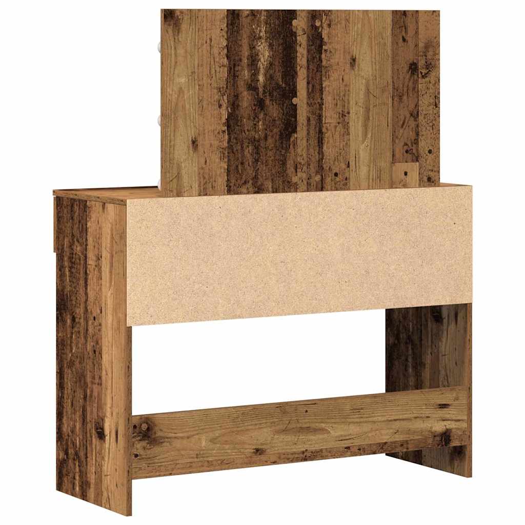 Plafondtafel met lade Oudhout 100 x 40 x 120 cm Bewerkt hout is nu te koop bij PeponiXL, paradijselijk wonen!