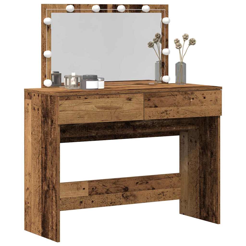 Plafondtafel met lade Oudhout 100 x 40 x 120 cm Bewerkt hout is nu te koop bij PeponiXL, paradijselijk wonen!