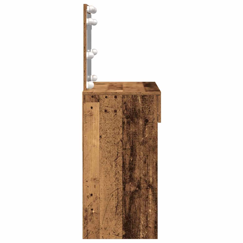 Plafondtafel met lade Oudhout 100 x 40 x 120 cm Bewerkt hout is nu te koop bij PeponiXL, paradijselijk wonen!