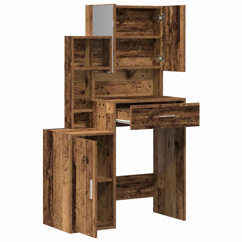 Plafondtafel met lade Oudhout 80 x 35 x 132 cm Bewerkt hout is nu te koop bij PeponiXL, paradijselijk wonen!