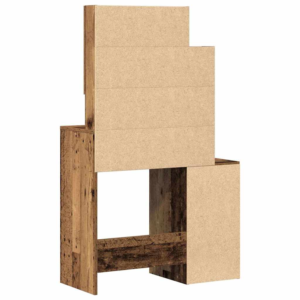 Plafondtafel met lade Oudhout 80 x 35 x 132 cm Bewerkt hout is nu te koop bij PeponiXL, paradijselijk wonen!
