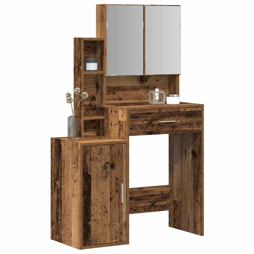 Plafondtafel met lade Oudhout 80 x 35 x 132 cm Bewerkt hout is nu te koop bij PeponiXL, paradijselijk wonen!
