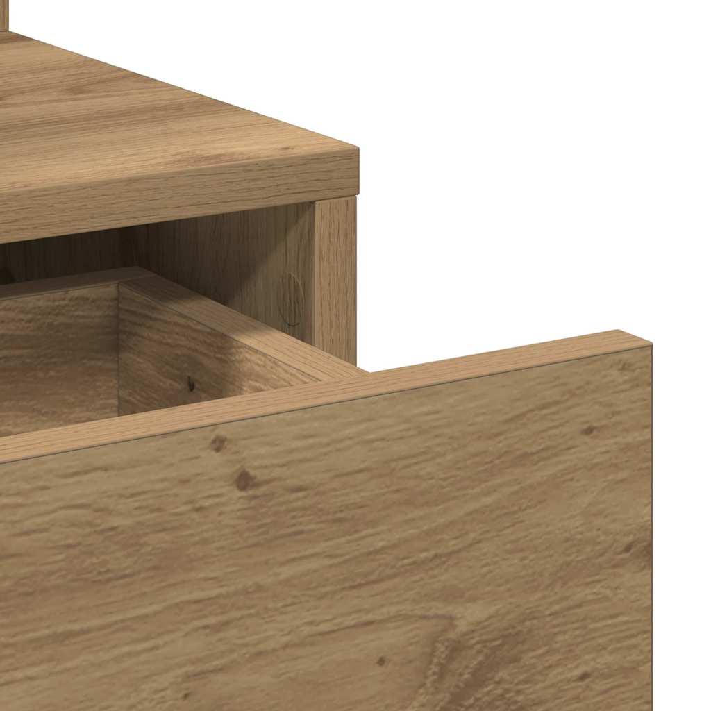 Plafondtafel Artisan Eiken 80 x 35 x 132 cm Bewerkt hout is nu te koop bij PeponiXL, paradijselijk wonen!