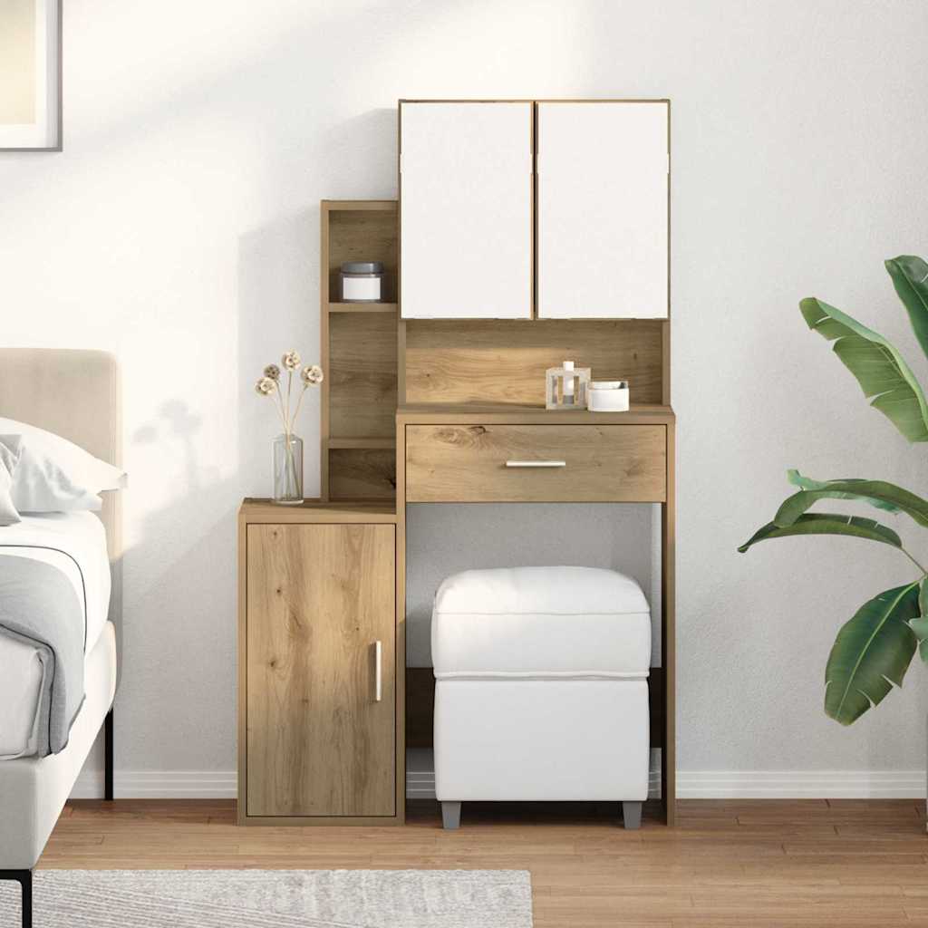 Plafondtafel Artisan Eiken 80 x 35 x 132 cm Bewerkt hout is nu te koop bij PeponiXL, paradijselijk wonen!