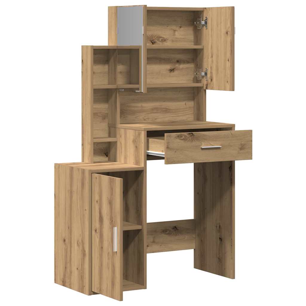 Plafondtafel Artisan Eiken 80 x 35 x 132 cm Bewerkt hout is nu te koop bij PeponiXL, paradijselijk wonen!