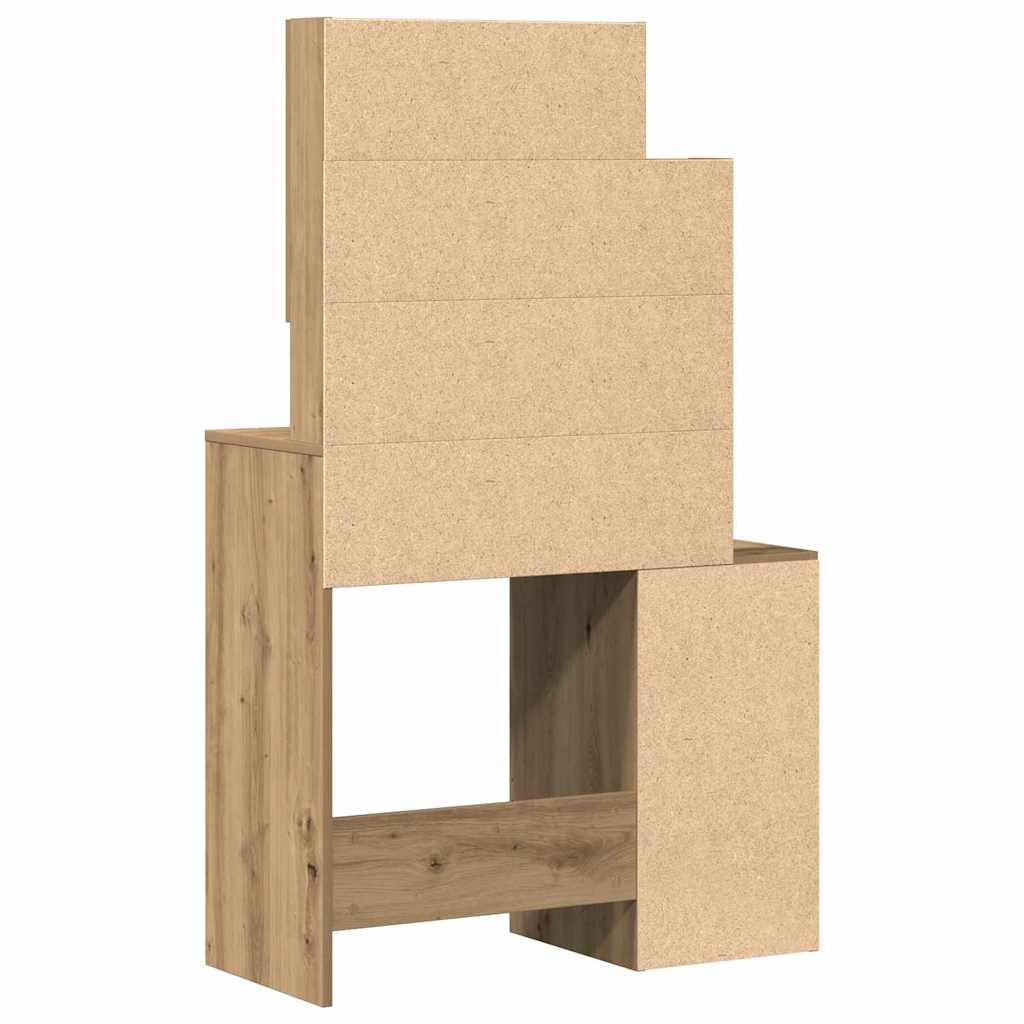 Plafondtafel Artisan Eiken 80 x 35 x 132 cm Bewerkt hout is nu te koop bij PeponiXL, paradijselijk wonen!