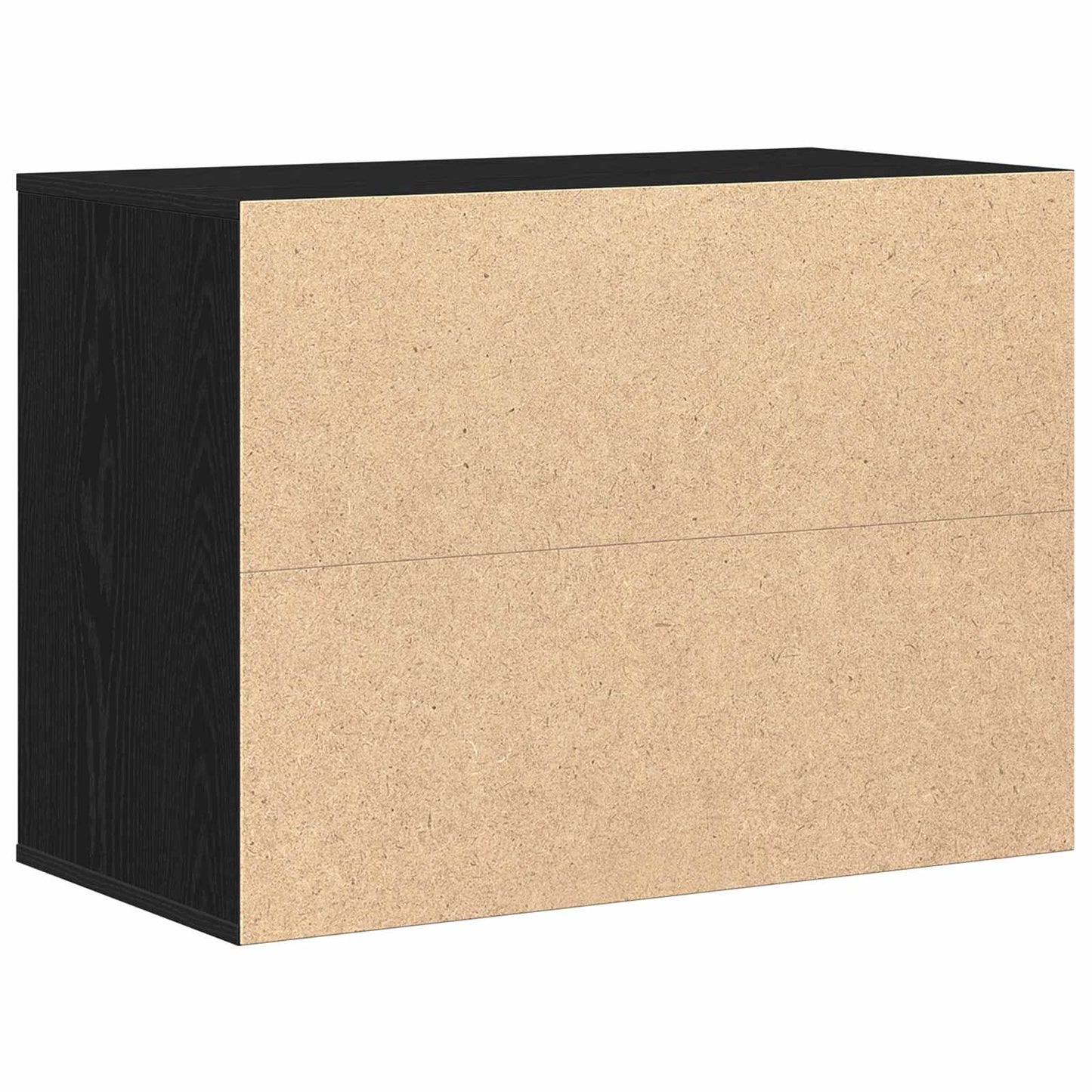 Ladenkast met lade Zwart 80 x 41 x 58 cm Bewerkt hout is nu te koop bij PeponiXL, paradijselijk wonen!