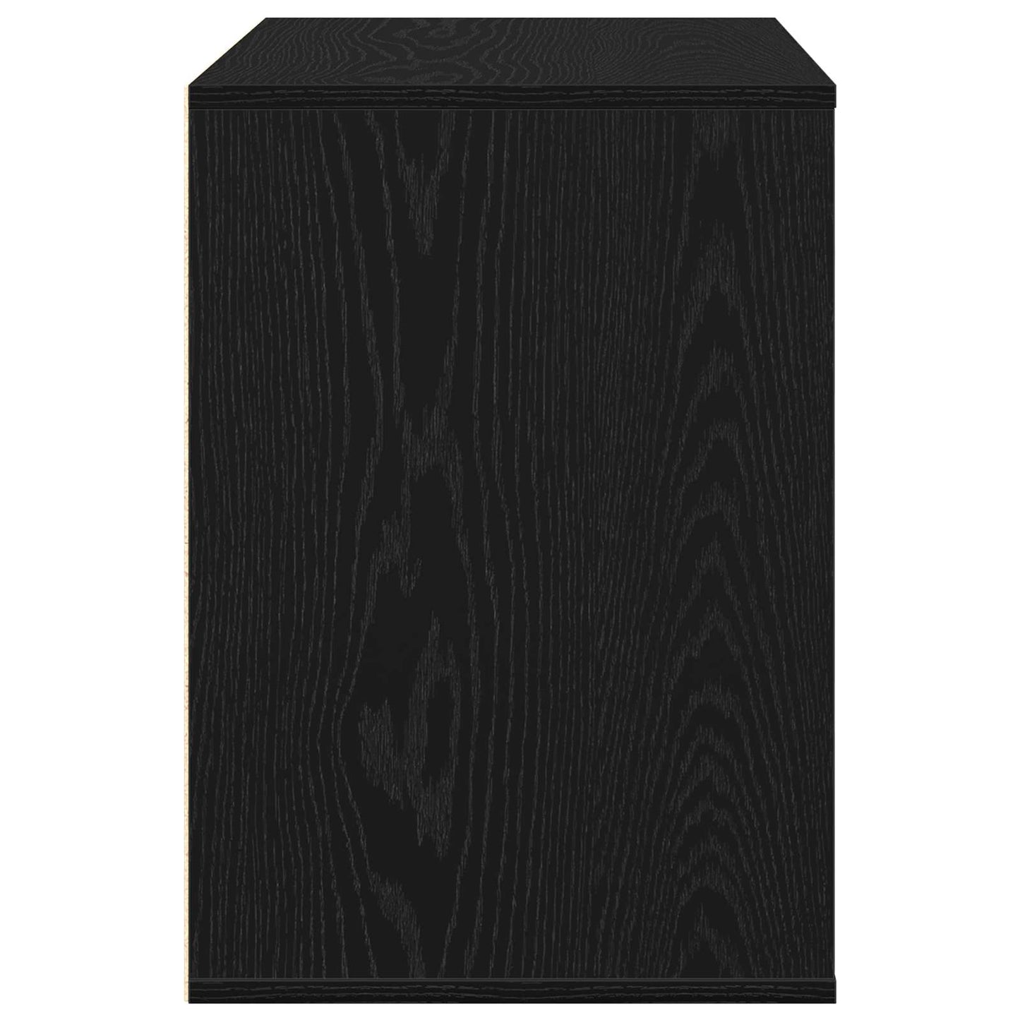 Ladenkast met lade Zwart 80 x 41 x 58 cm Bewerkt hout is nu te koop bij PeponiXL, paradijselijk wonen!
