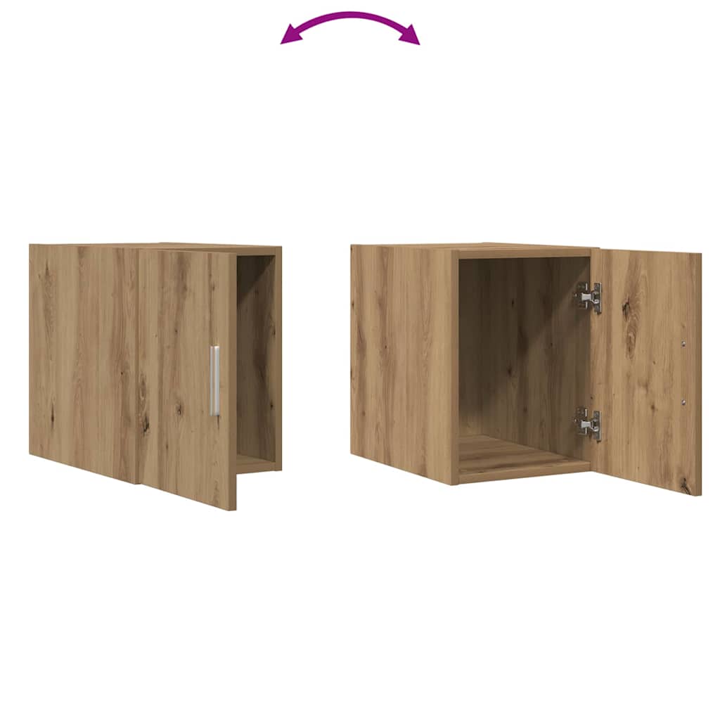 Wandkast Artisan Eiken 30 x 42,5 x 39,5 cm Bewerkt hout is nu te koop bij PeponiXL, paradijselijk wonen!