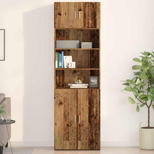 Wandkast Wandgemonteerd Oud hout 70 x 42.5 x 40 cm Bewerkt hout is nu te koop bij PeponiXL, paradijselijk wonen!