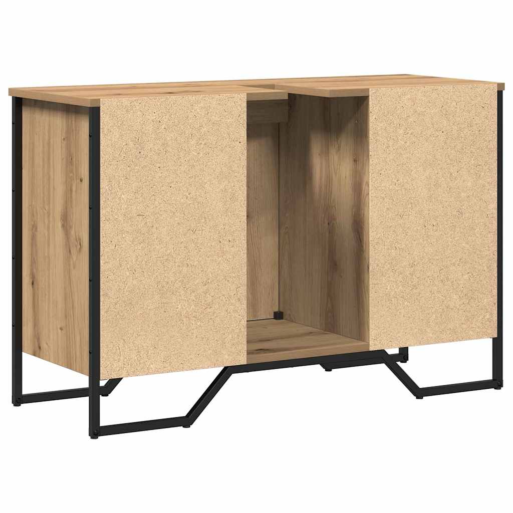 Badkamertenk te kast Artisan Eiken 91 x 35 x 60 cm Bewerkt hout is nu te koop bij PeponiXL, paradijselijk wonen!