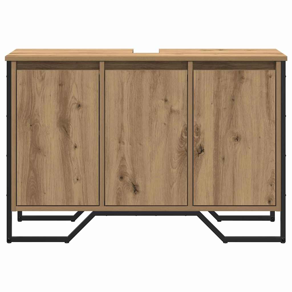 Badkamertenk te kast Artisan Eiken 91 x 35 x 60 cm Bewerkt hout is nu te koop bij PeponiXL, paradijselijk wonen!