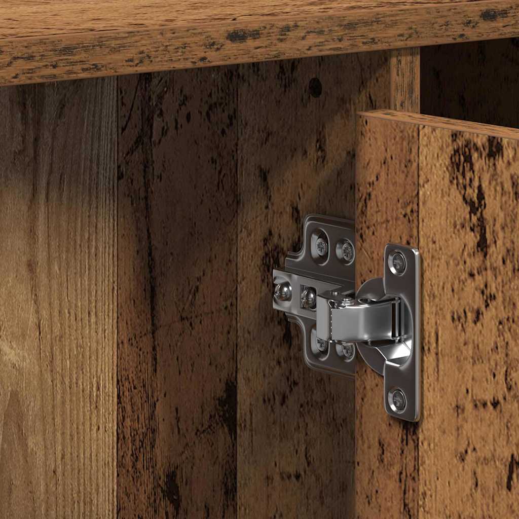 Badkamertenk te kast Oud Hout 91 x 35 x 60 cm Bewerkt hout is nu te koop bij PeponiXL, paradijselijk wonen!