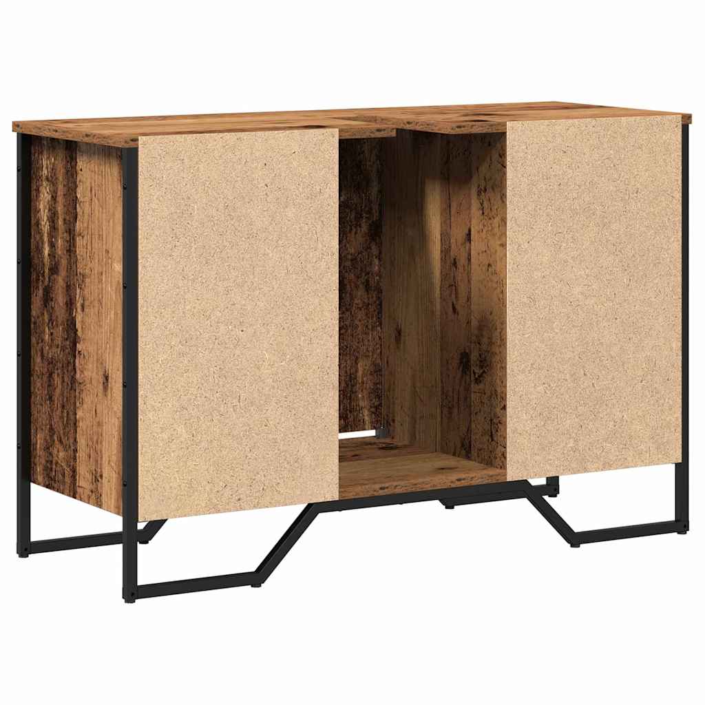 Badkamertenk te kast Oud Hout 91 x 35 x 60 cm Bewerkt hout is nu te koop bij PeponiXL, paradijselijk wonen!