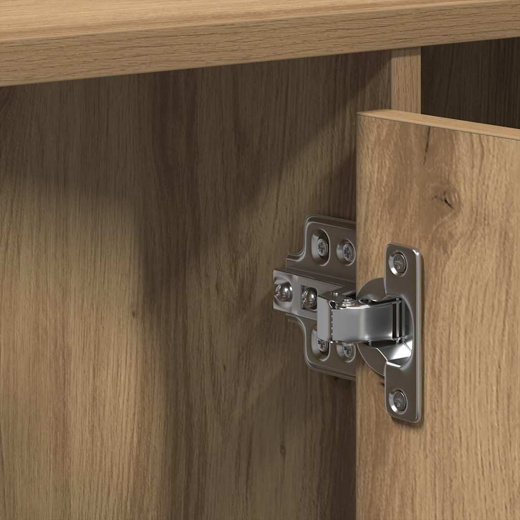 Badkamertenk te kast Artisan Eiken 91 x 35 x 60 cm Bewerkt hout is nu te koop bij PeponiXL, paradijselijk wonen!