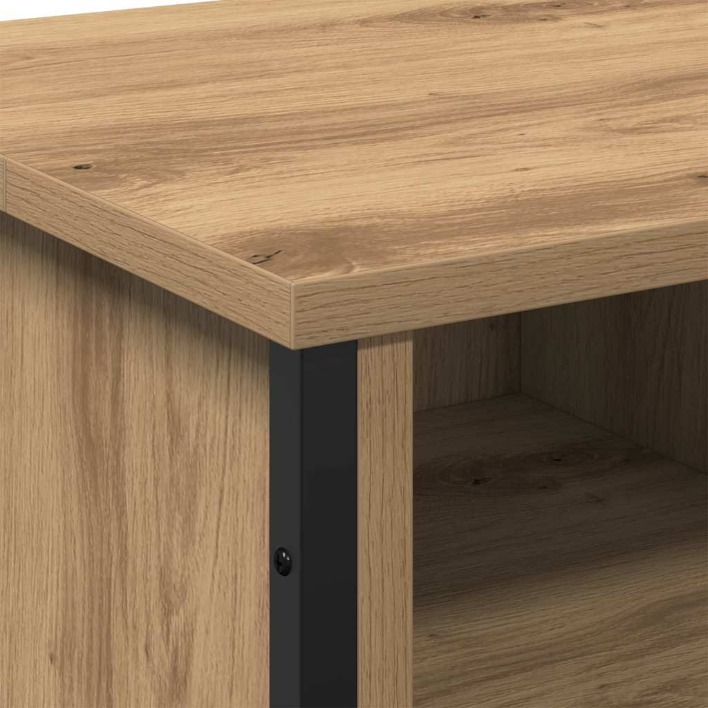 Badkamertenk te kast Artisan Eiken 91 x 35 x 60 cm Bewerkt hout is nu te koop bij PeponiXL, paradijselijk wonen!