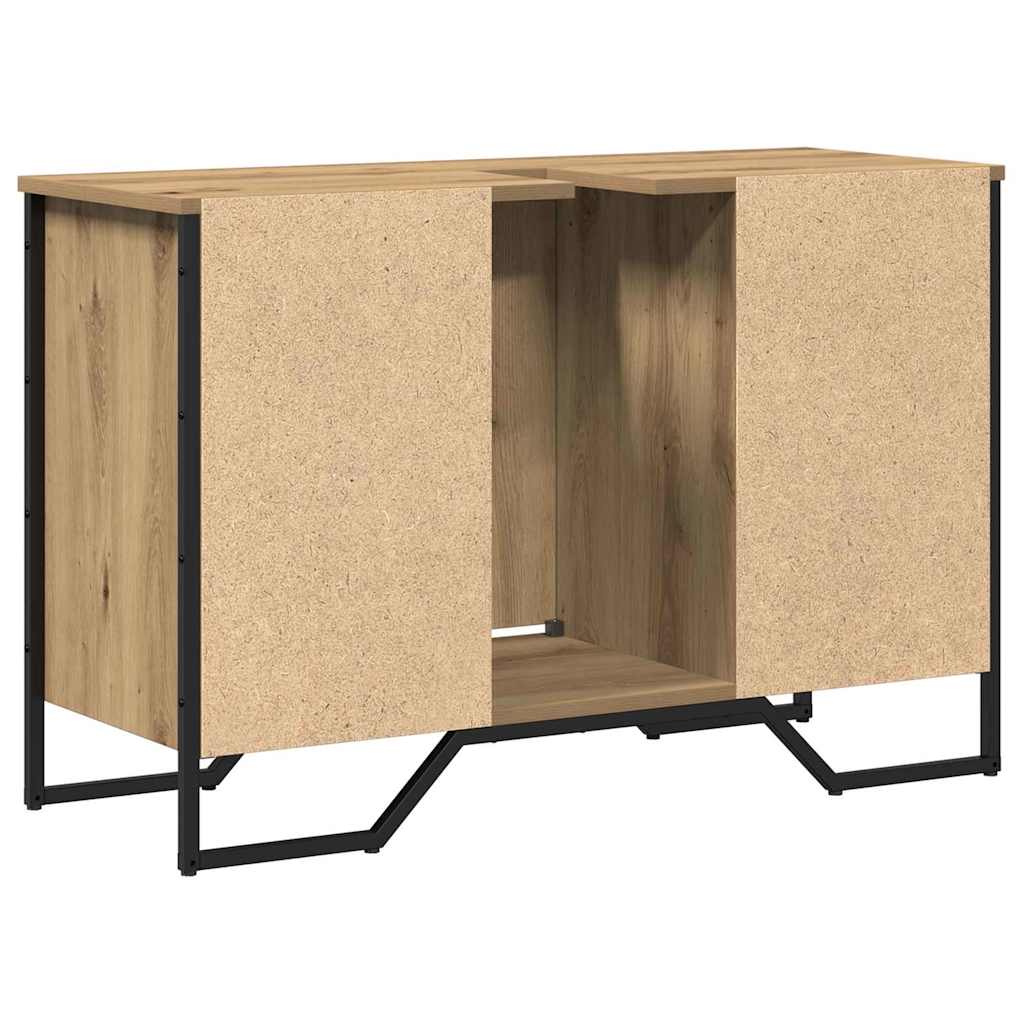 Badkamertenk te kast Artisan Eiken 91 x 35 x 60 cm Bewerkt hout is nu te koop bij PeponiXL, paradijselijk wonen!