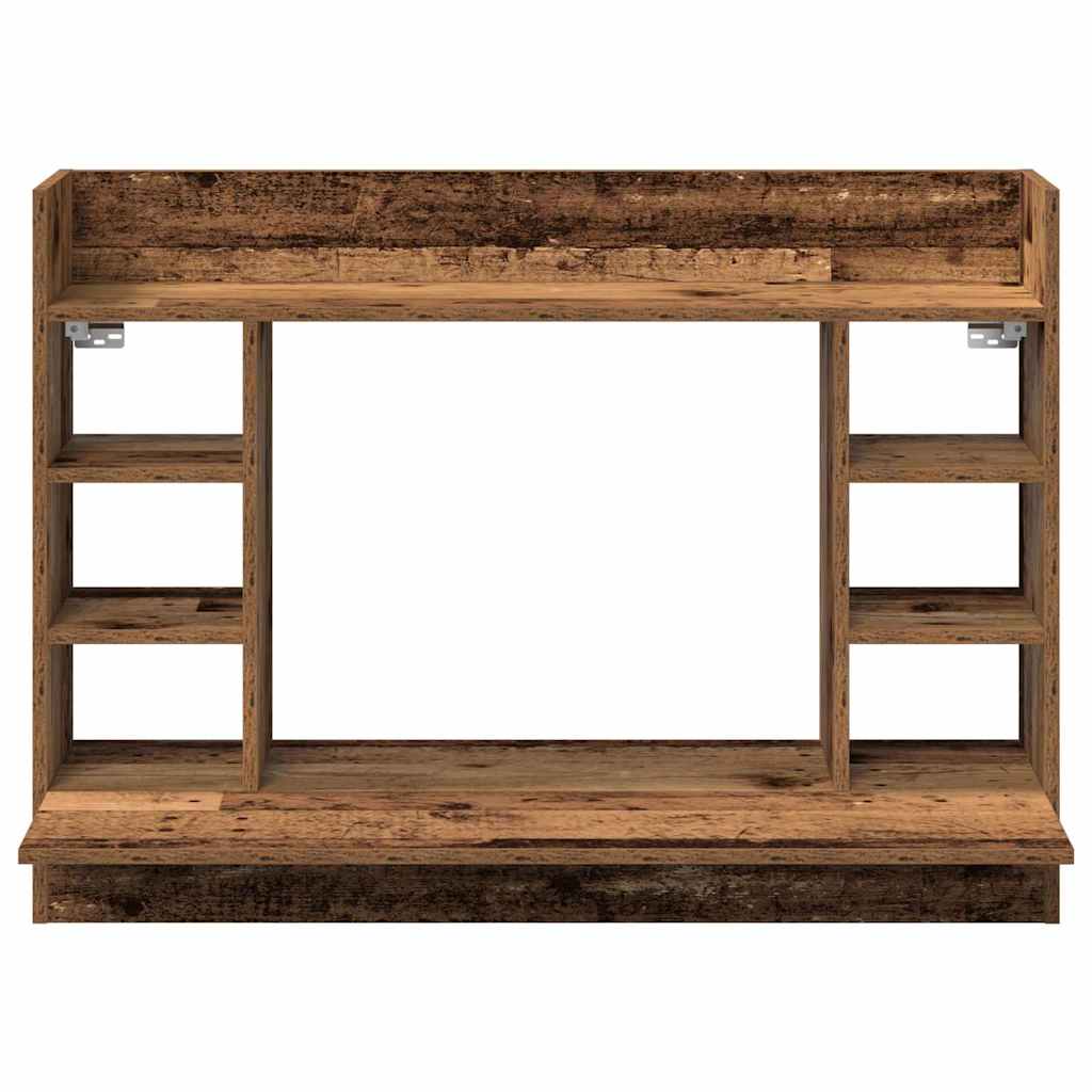 Aan de muur bevestigd bureau Oud hout 105 x 48 x 75 cm is nu te koop bij PeponiXL, paradijselijk wonen!