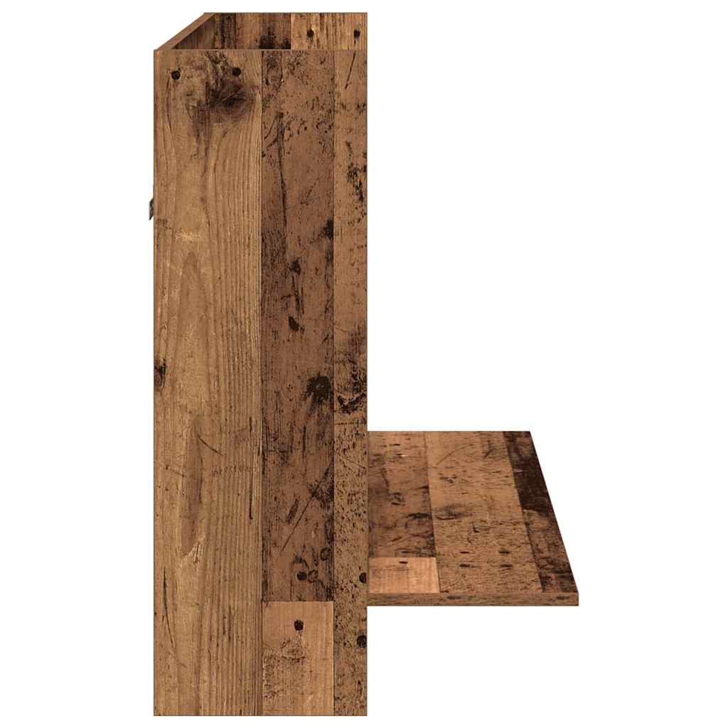 Aan de muur bevestigd bureau Oud hout 105 x 48 x 75 cm is nu te koop bij PeponiXL, paradijselijk wonen!