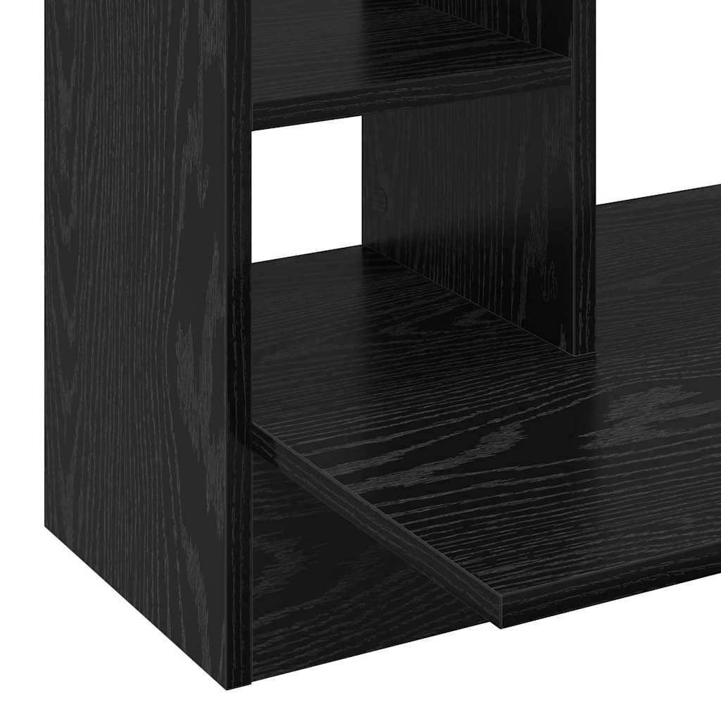 Aan de muur bevestigd bureau Zwart eiken 105 x 48 x 75 cm is nu te koop bij PeponiXL, paradijselijk wonen!