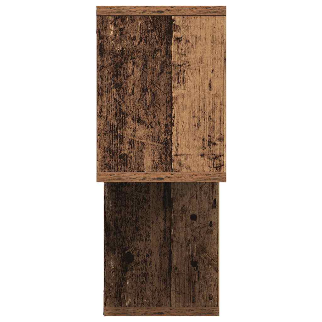 Wandplank met plank Wandgemonteerd Bruin Bewerkt hout is nu te koop bij PeponiXL, paradijselijk wonen!