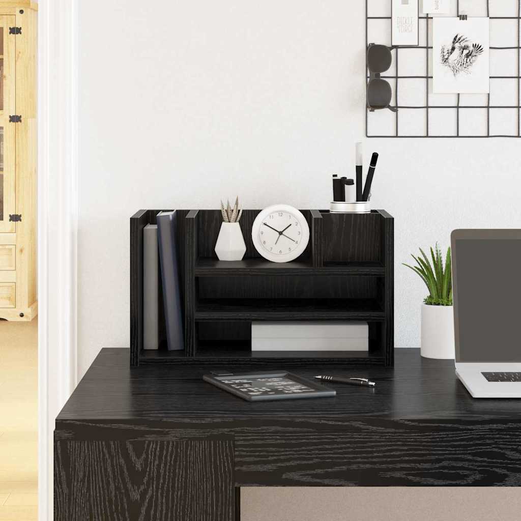Bureau Organizer Oudhout 44,5 x 24 x 25 cm Bewerkt hout is nu te koop bij PeponiXL, paradijselijk wonen!