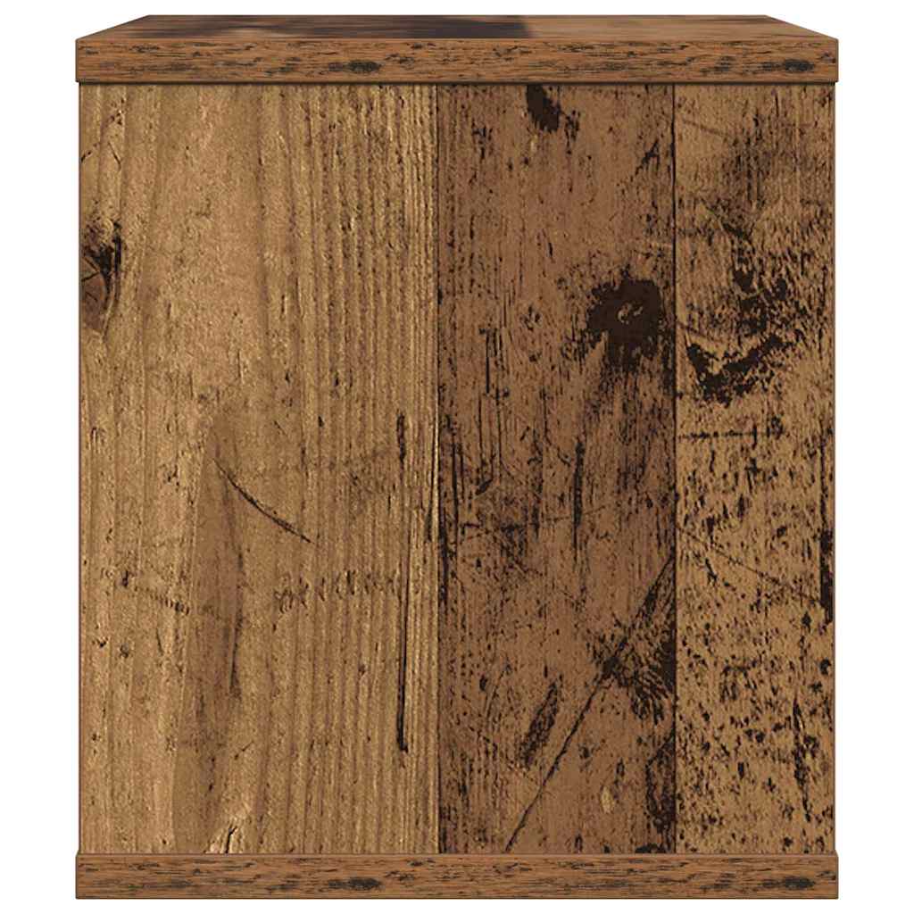 Bureau Organizer Oudhout 36 x 26 x 29,5 cm Bewerkt hout is nu te koop bij PeponiXL, paradijselijk wonen!