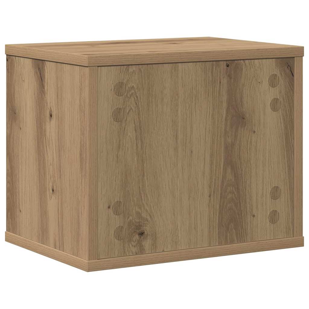 Bureau Organizer Artisan Eiken 36 x 26 x 29,5 cm Bewerkt hout is nu te koop bij PeponiXL, paradijselijk wonen!