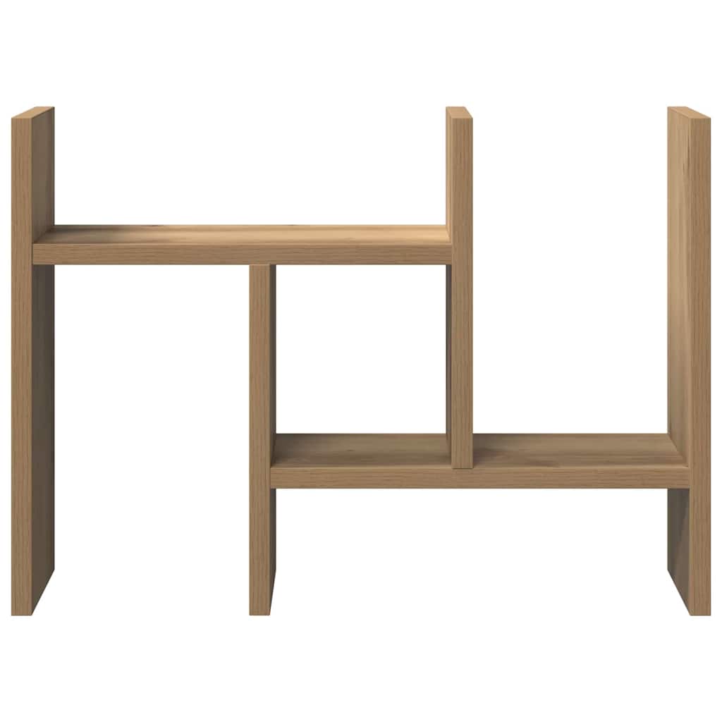 Bureau Organizer Artisan Eiken 50 x 15,5 x 35,5 cm Bewerkt hout is nu te koop bij PeponiXL, paradijselijk wonen!
