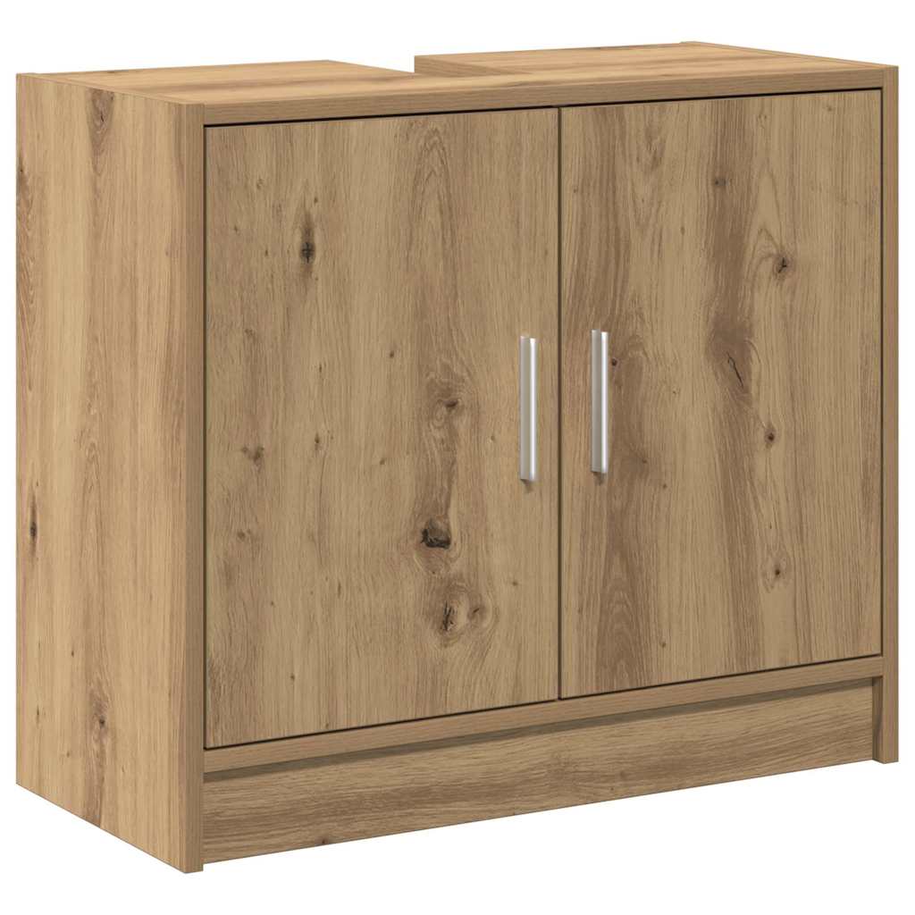 Badkamer Kast Artisan Eiken 63 x 29 x 55 cm Bewerkt hout is nu te koop bij PeponiXL, paradijselijk wonen!