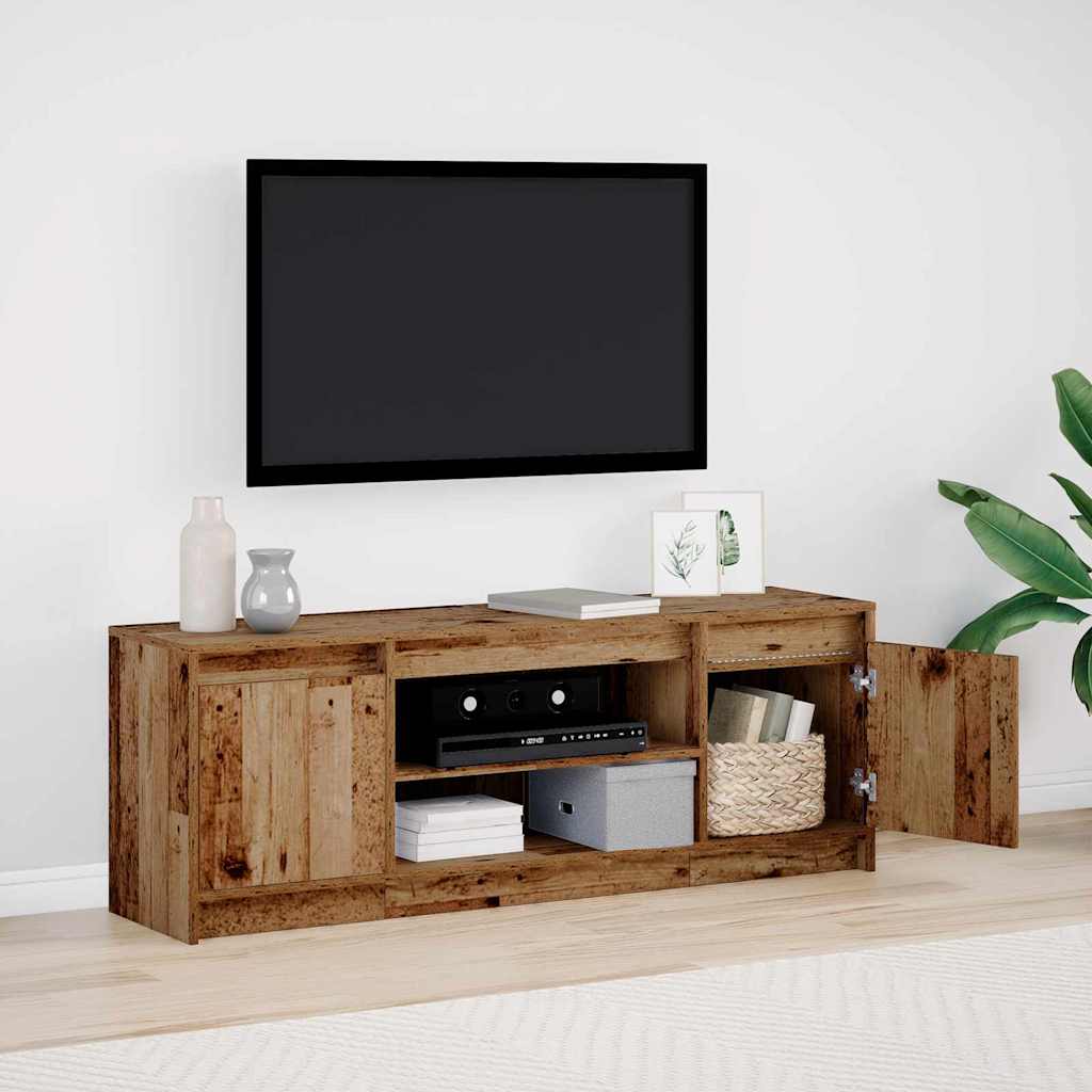 TV Eenheden Bruin 139,5 x 34 x 50 cm Bewerkt hout is nu te koop bij PeponiXL, paradijselijk wonen!