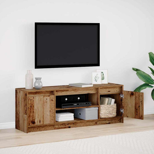 TV Eenheden Bruin 139,5 x 34 x 50 cm Bewerkt hout is nu te koop bij PeponiXL, paradijselijk wonen!