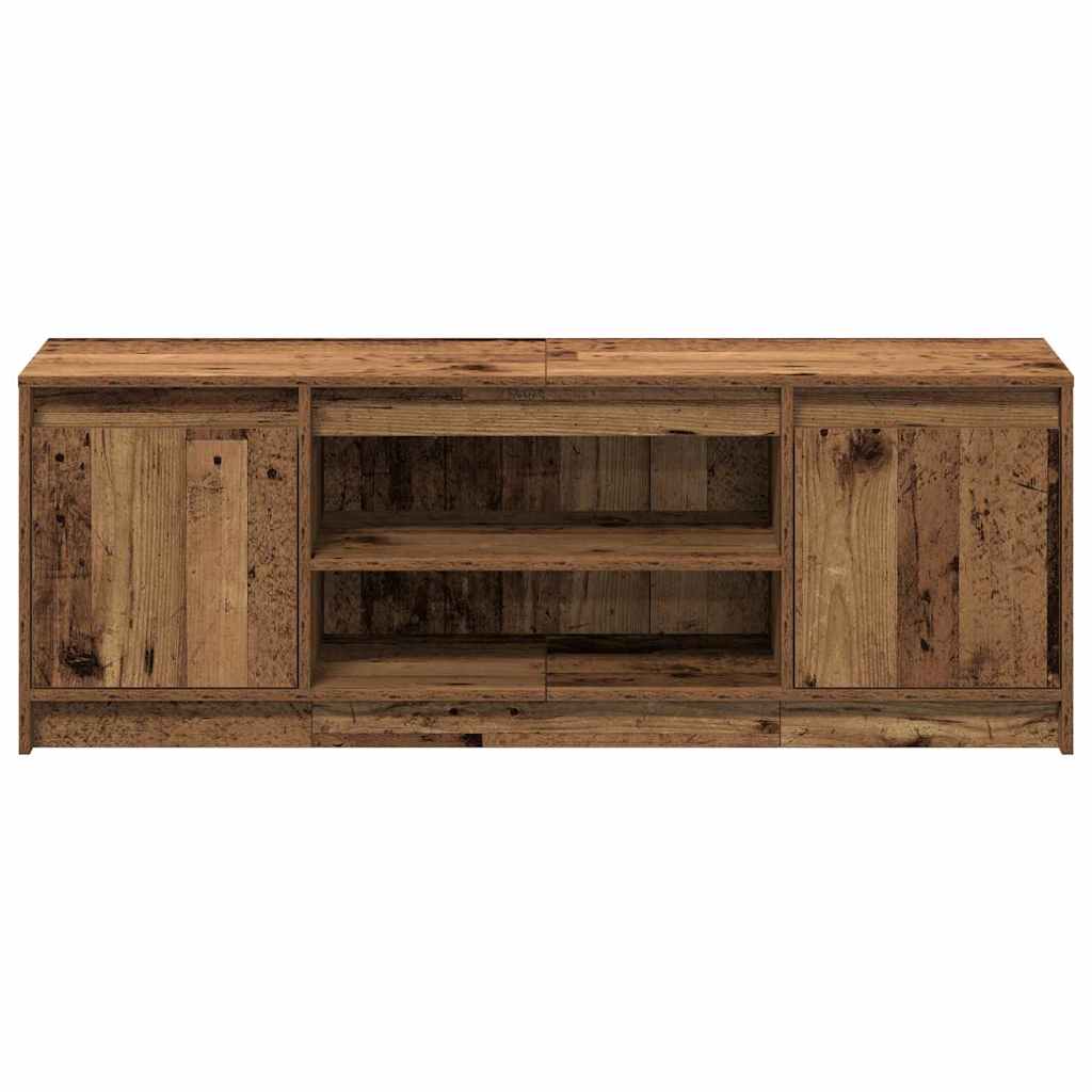 TV Eenheden Bruin 139,5 x 34 x 50 cm Bewerkt hout is nu te koop bij PeponiXL, paradijselijk wonen!