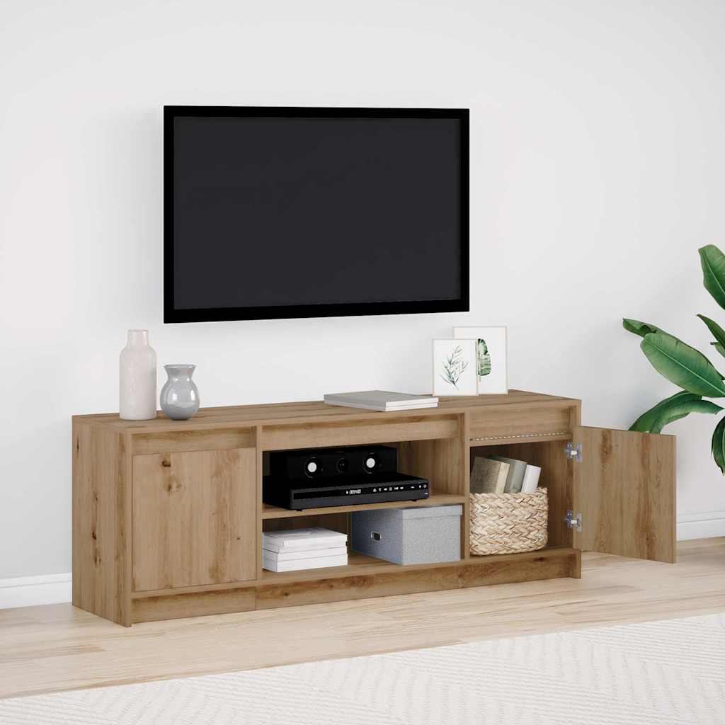 TV Eenheden Bruin 139,5 x 34 x 50 cm Bewerkt hout is nu te koop bij PeponiXL, paradijselijk wonen!