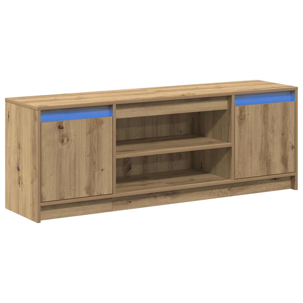 TV Eenheden Bruin 139,5 x 34 x 50 cm Bewerkt hout is nu te koop bij PeponiXL, paradijselijk wonen!