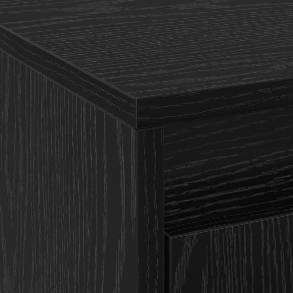 TV Eenheden Zwart 139,5 x 34 x 50 cm Bewerkt hout is nu te koop bij PeponiXL, paradijselijk wonen!