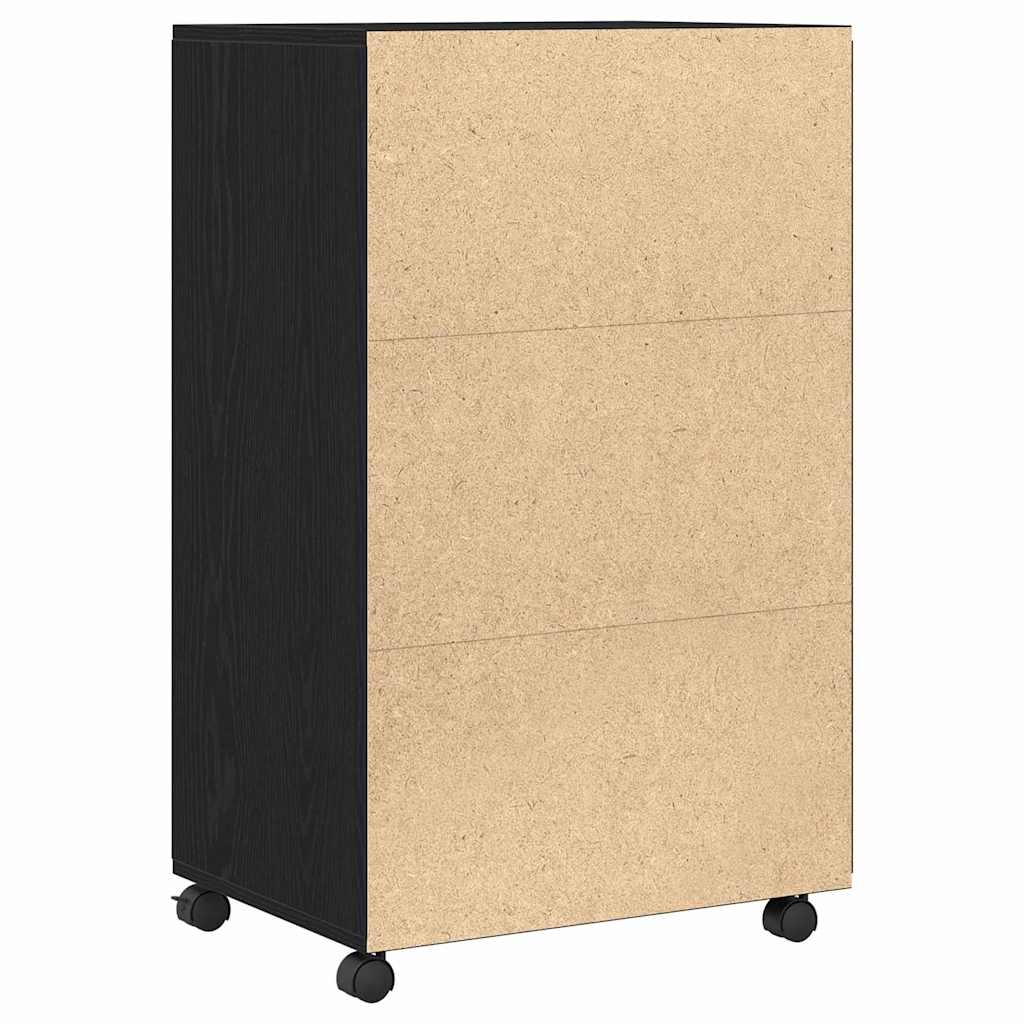 Kast Zwart Eiken 55 x 40 x 82 cm is nu te koop bij PeponiXL, paradijselijk wonen!