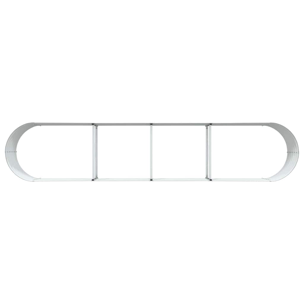 Verhoogd bed Groen 400 x 80 x 44 cm Staal is nu te koop bij PeponiXL, paradijselijk wonen!