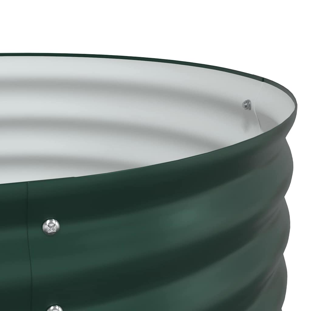 Verhoogd bed Groen 240 x 80 x 44 cm Staal is nu te koop bij PeponiXL, paradijselijk wonen!