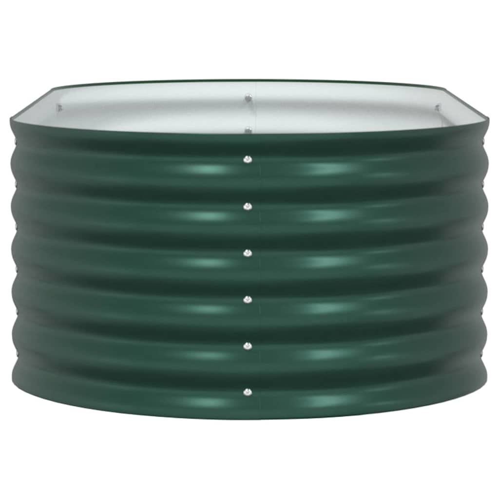 Verhoogd bed Groen 160 x 80 x 44 cm Staal is nu te koop bij PeponiXL, paradijselijk wonen!