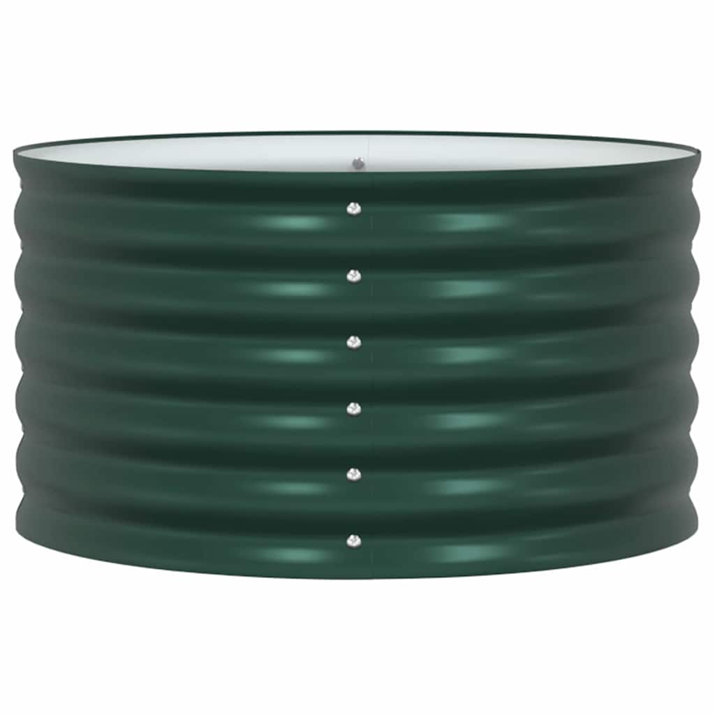 Verhoogd bed Groen 80 x 80 x 44 cm Staal is nu te koop bij PeponiXL, paradijselijk wonen!