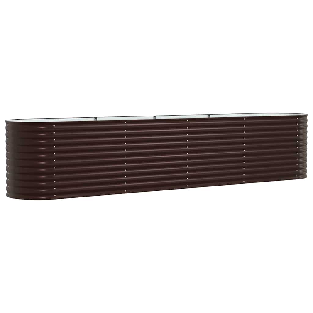 Verhoogd bed Bruin 400 x 80 x 81 cm Staal is nu te koop bij PeponiXL, paradijselijk wonen!