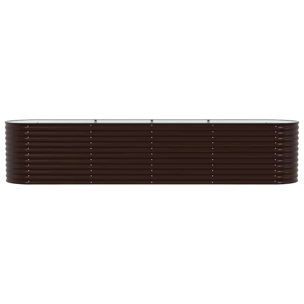 Verhoogd bed Bruin 400 x 80 x 81 cm Staal is nu te koop bij PeponiXL, paradijselijk wonen!