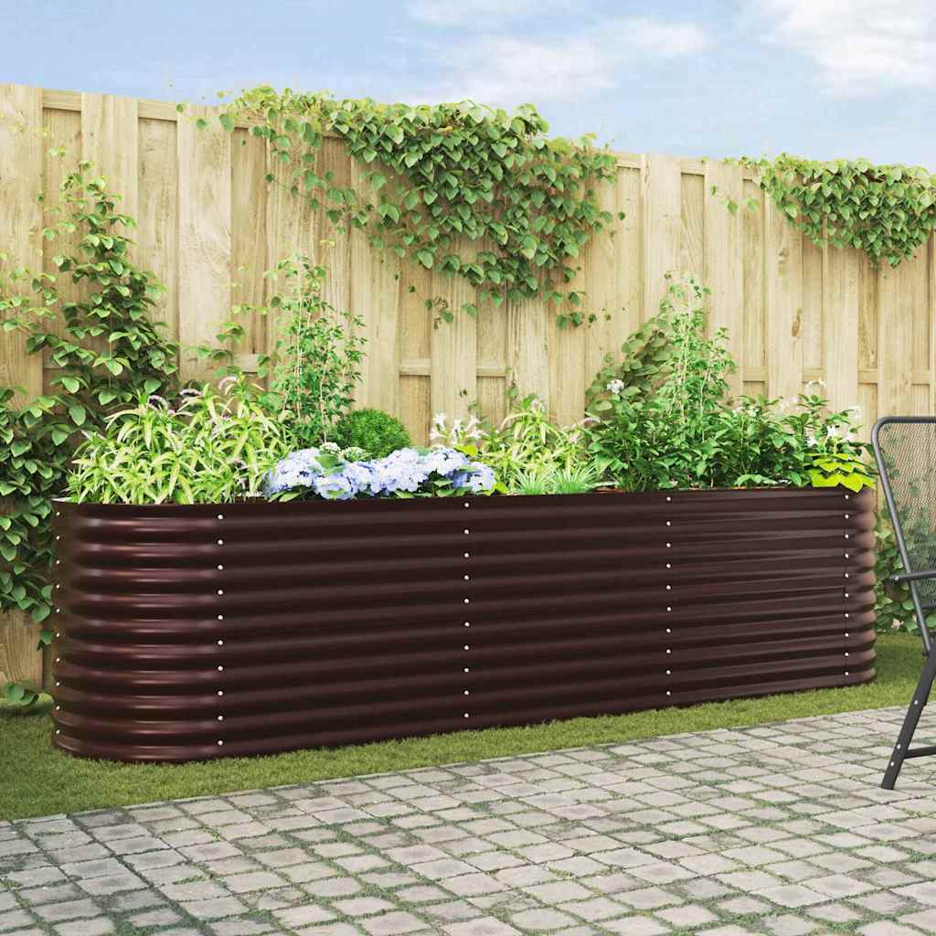 Verhoogd bed Bruin 320 x 80 x 81 cm Staal is nu te koop bij PeponiXL, paradijselijk wonen!