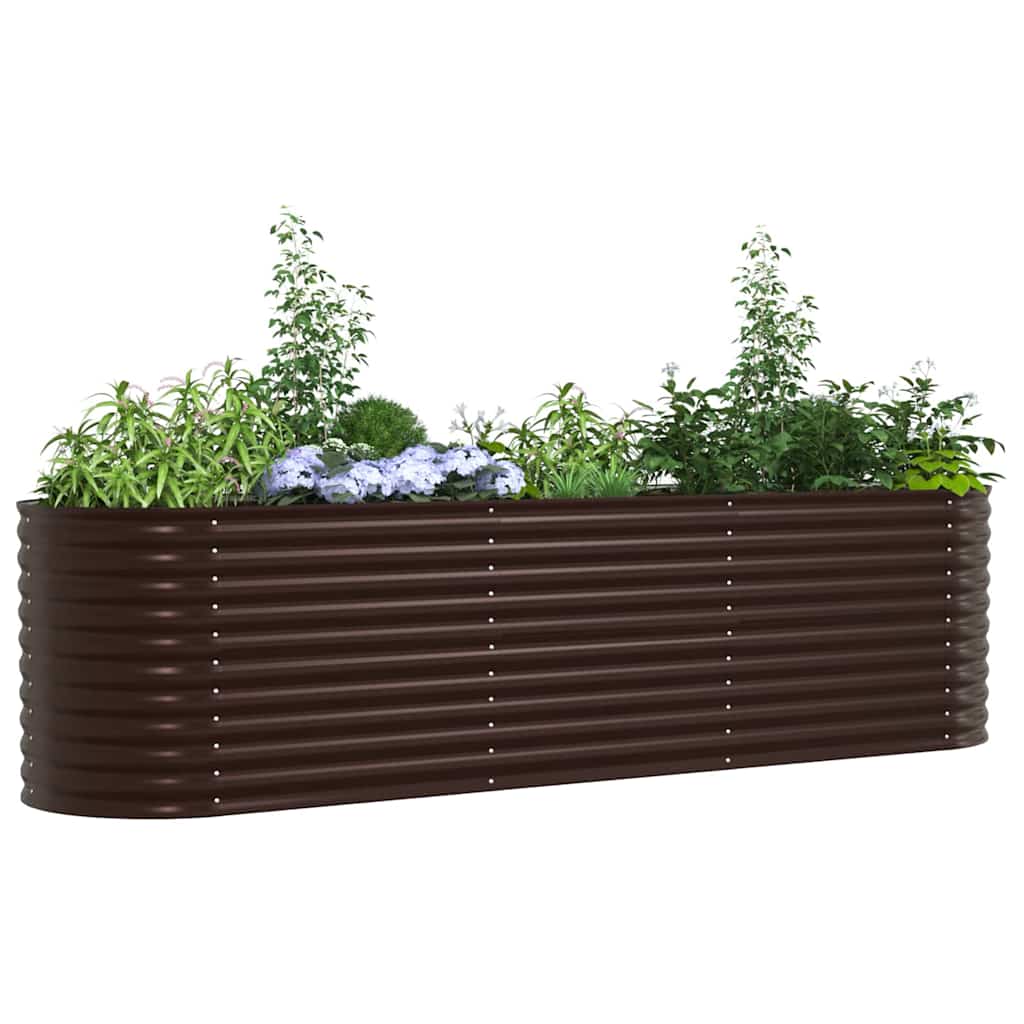 Verhoogd bed Bruin 320 x 80 x 81 cm Staal is nu te koop bij PeponiXL, paradijselijk wonen!