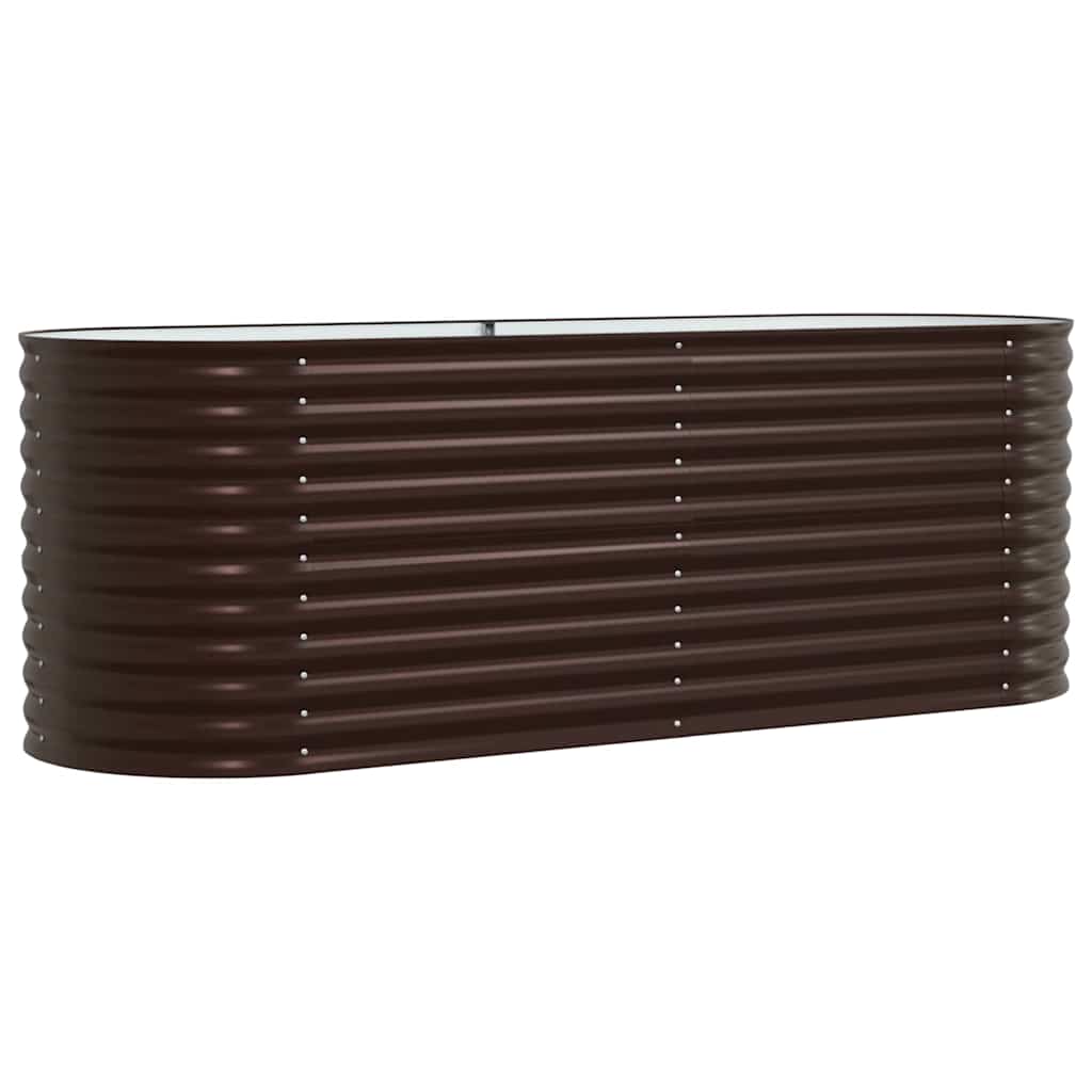 Verhoogd bed Bruin 240 x 80 x 81 cm Staal is nu te koop bij PeponiXL, paradijselijk wonen!