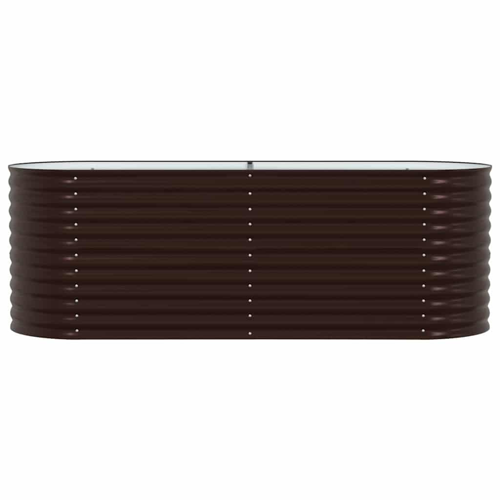 Verhoogd bed Bruin 240 x 80 x 81 cm Staal is nu te koop bij PeponiXL, paradijselijk wonen!