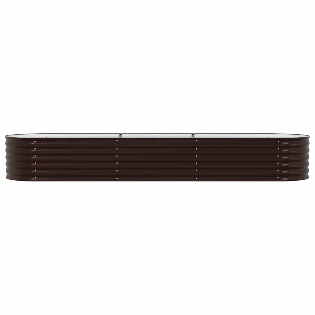 Verhoogd bed Bruin 320 x 80 x 44 cm Staal is nu te koop bij PeponiXL, paradijselijk wonen!